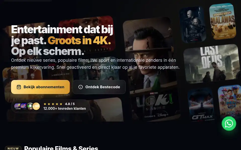 Screenshot of bestecode.nl