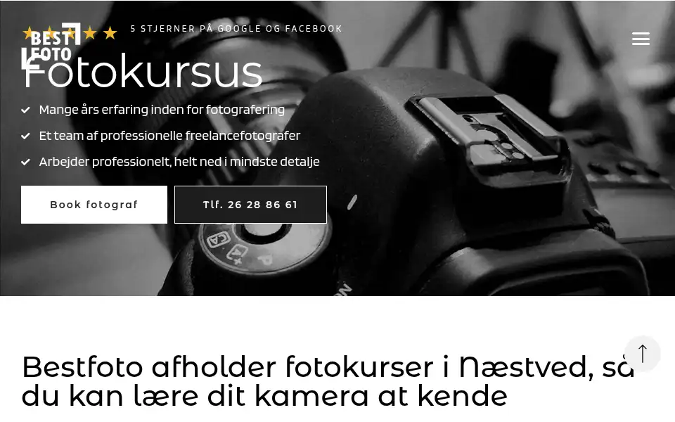 Screenshot of bestfoto.dk
