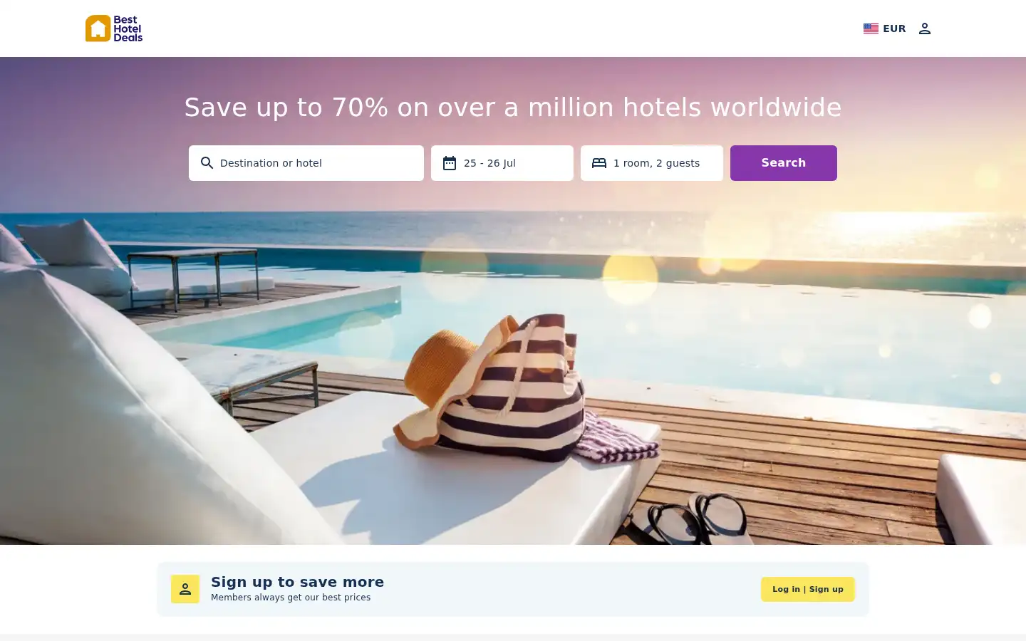 Screenshot of besthoteldealsglobal.com