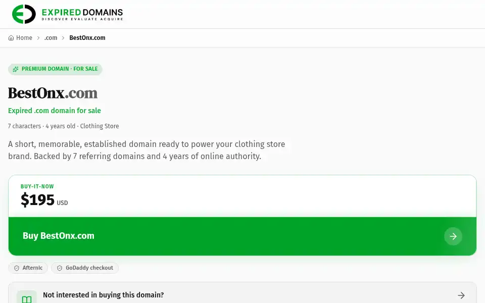 Screenshot of bestonx.com