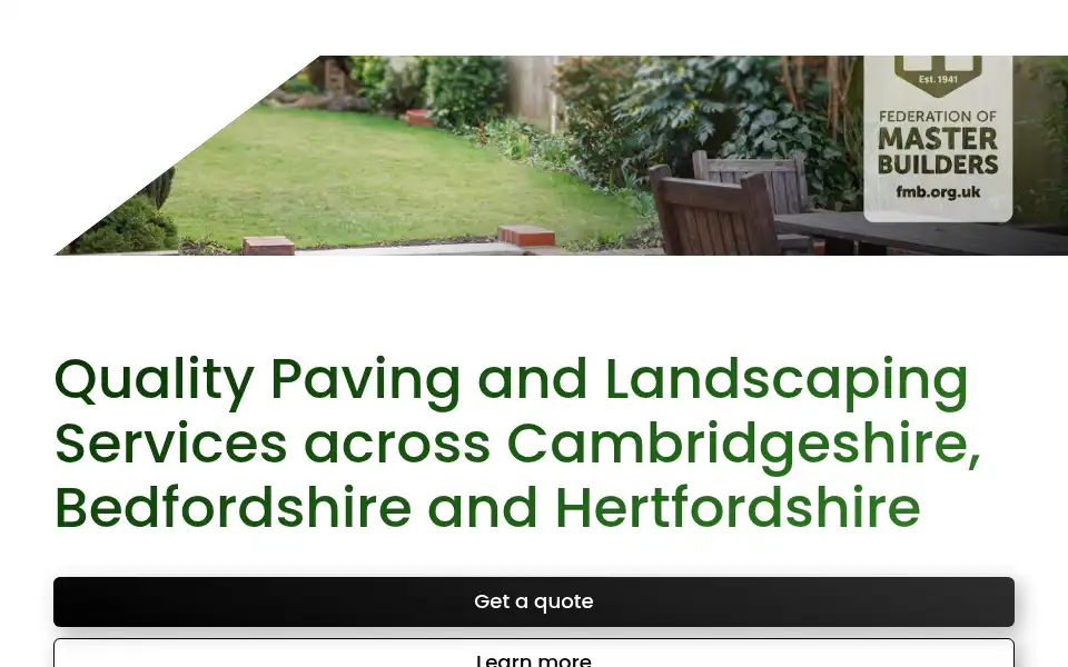 Screenshot of bestresultpaving.co.uk