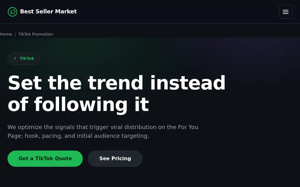 Screenshot of bestsellermarket.com