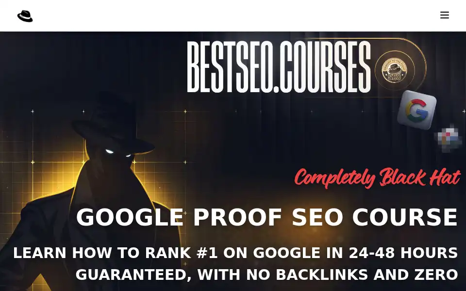 Screenshot of bestseo.courses