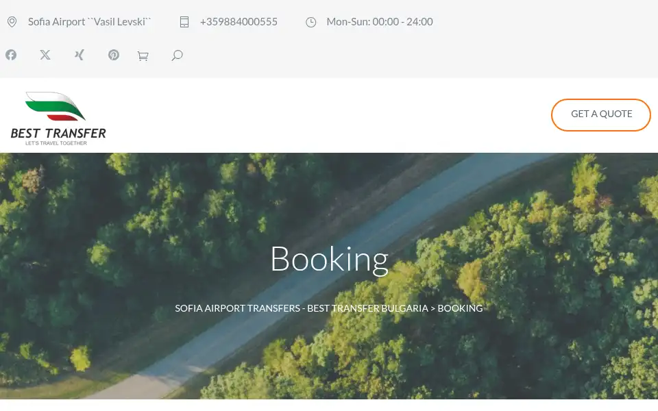 Screenshot of besttransfer.bg
