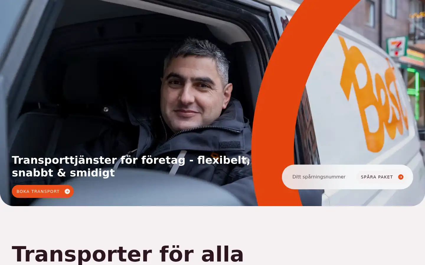 Screenshot of besttransport.se