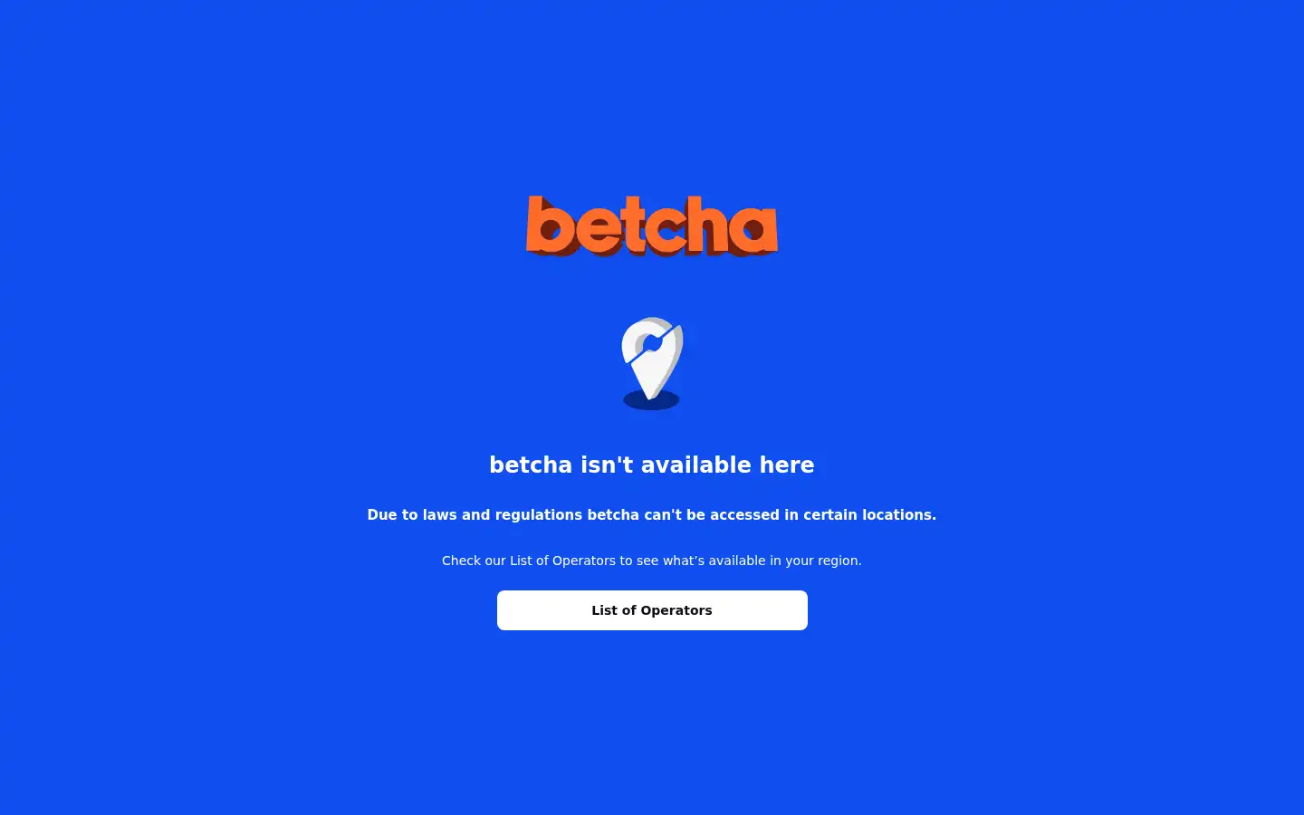 Screenshot of betcha.co.nz