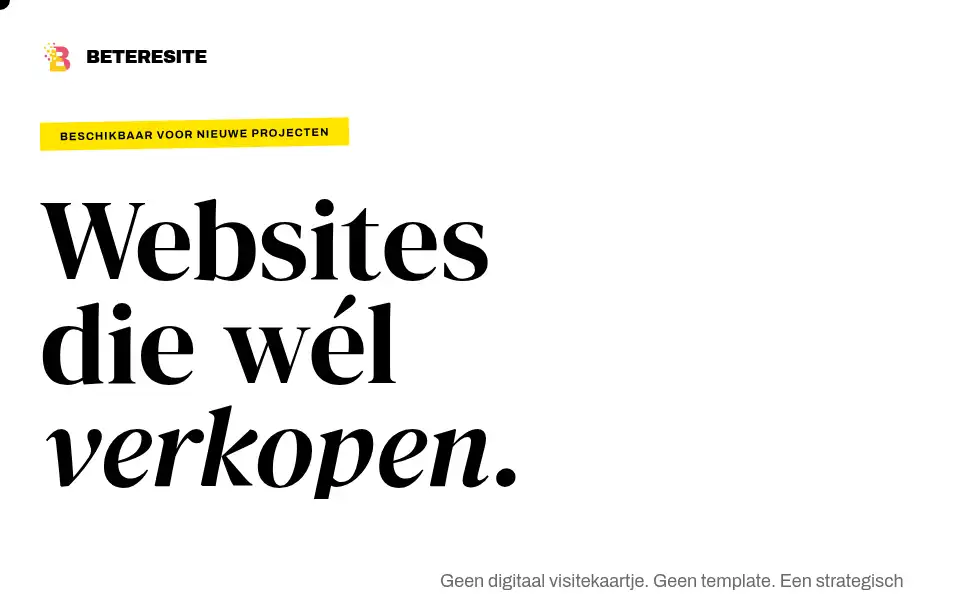 Screenshot of beteresite.nl