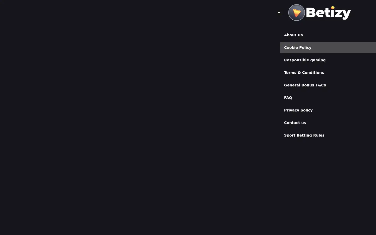 Screenshot of betizy.io