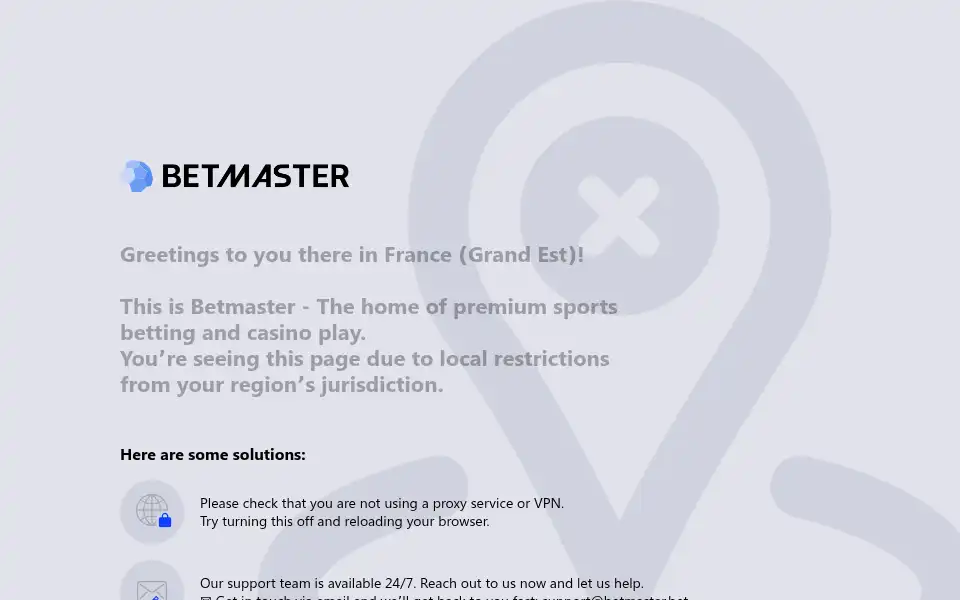 Screenshot of betmaster.bet