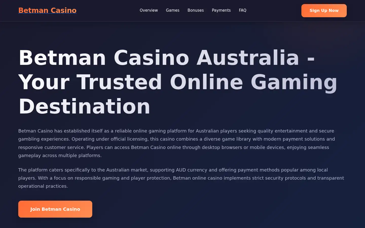 Screenshot of betmen-aud.com