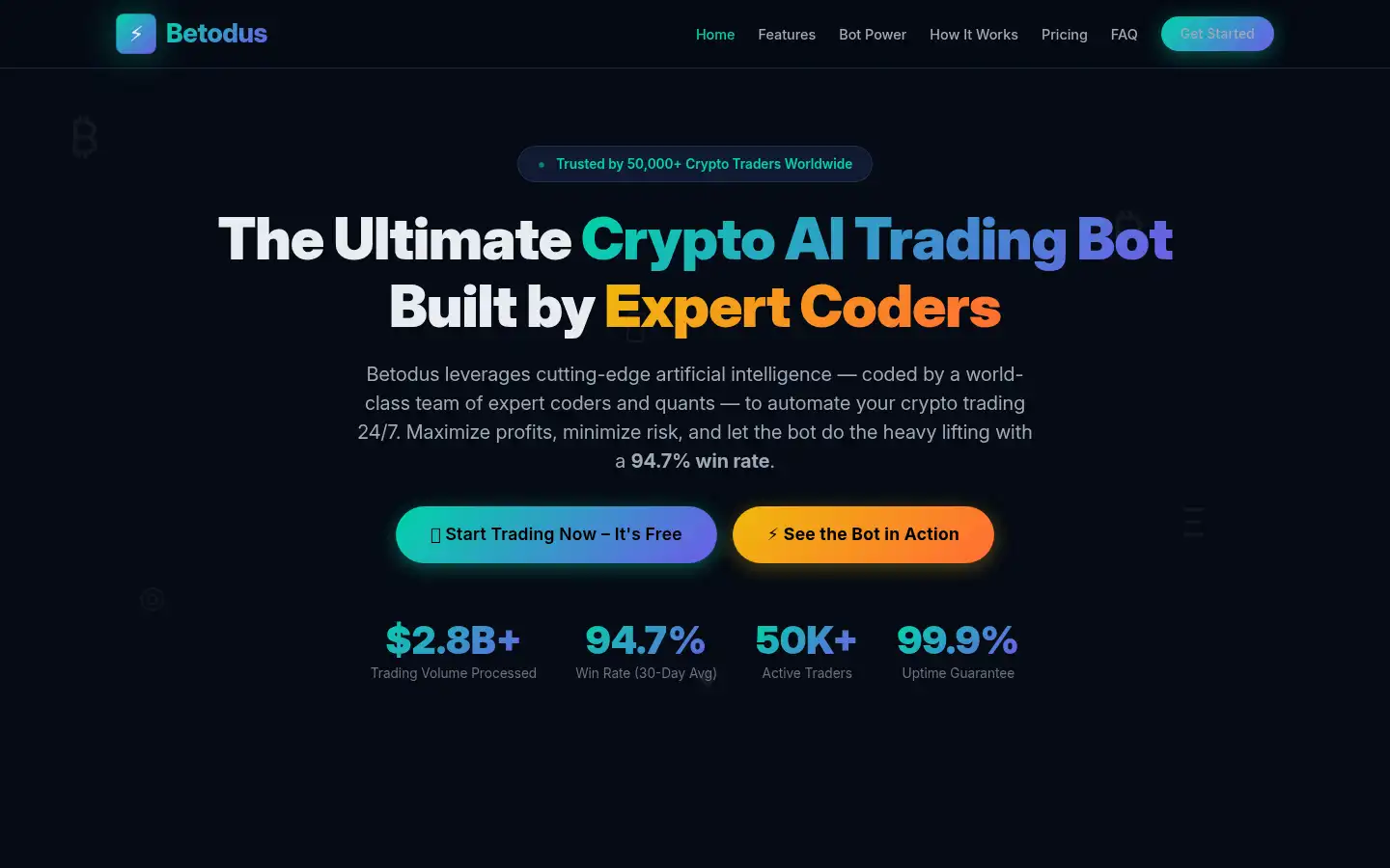 Screenshot of betodus.com