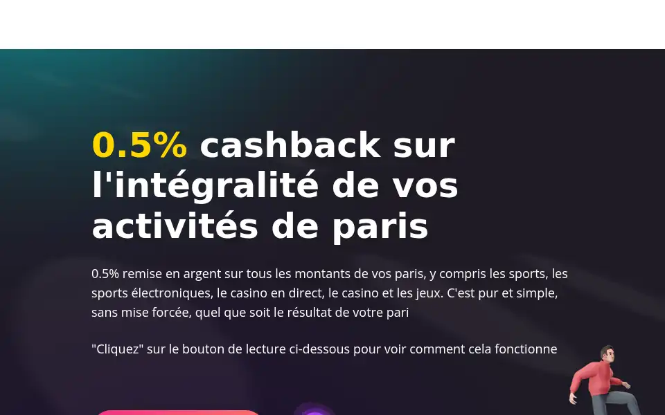 Screenshot of betrebate.io