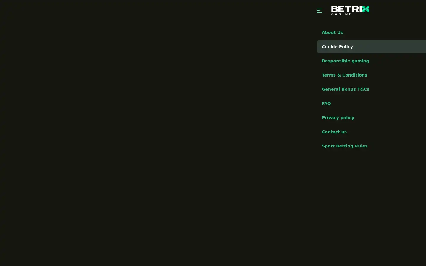 Screenshot of betrixcasino.io