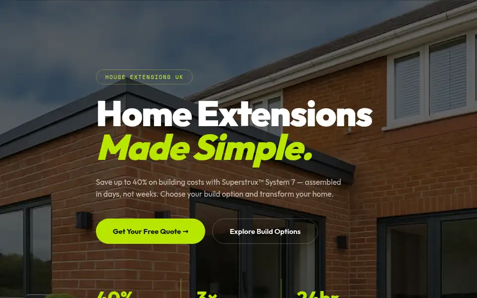Screenshot of bettaspace.co.uk