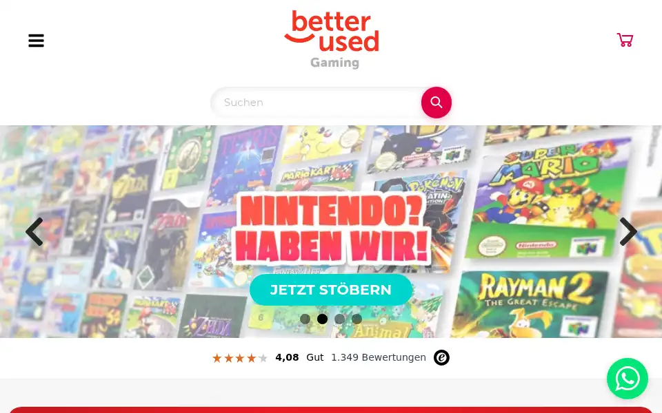 Screenshot of better-used.de