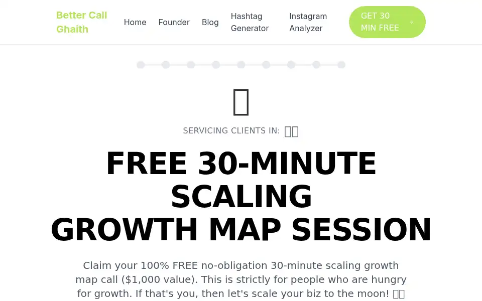 Screenshot of bettercallghaith.com