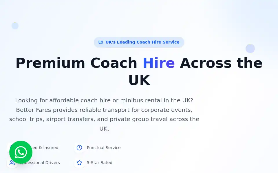 Screenshot of betterfares.co.uk