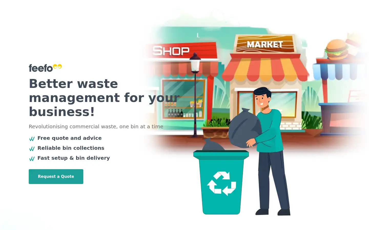 Screenshot of betterwaste.co.uk