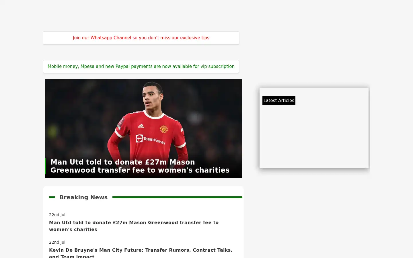 Screenshot of bettingsuretips.com