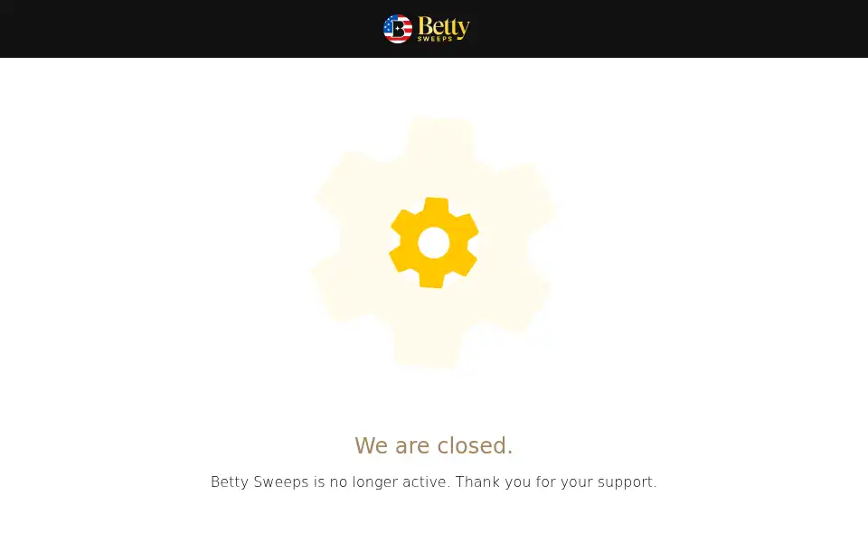 Screenshot of bettysweeps.com