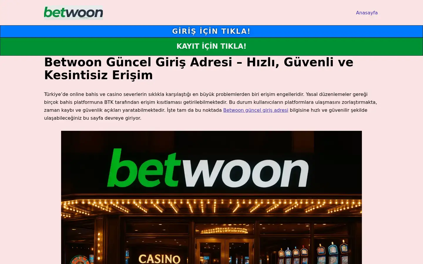 Screenshot of betwoon.live