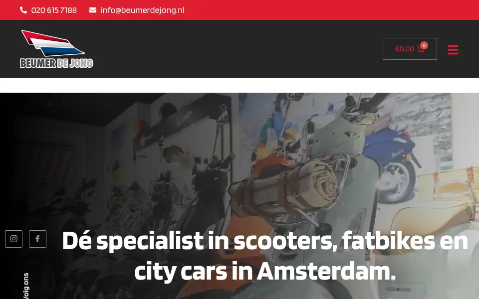 Screenshot of beumerdejong.nl