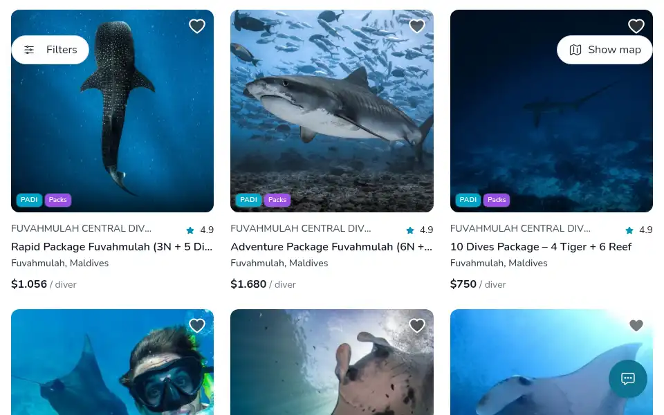 Screenshot of beunderwater.com
