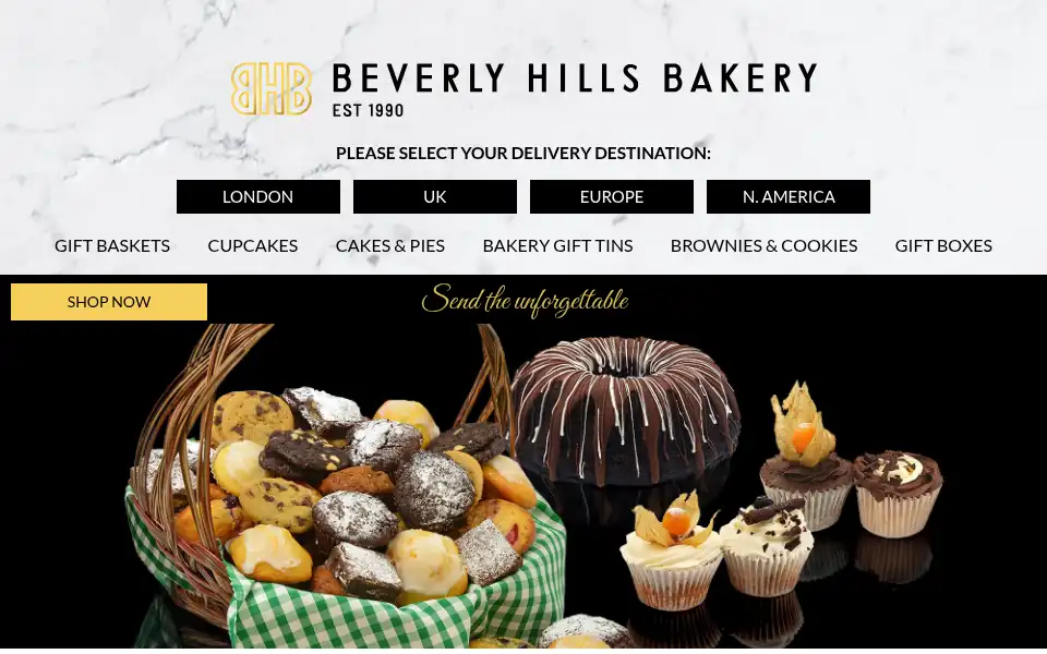 Screenshot of beverlyhillsbakery.com