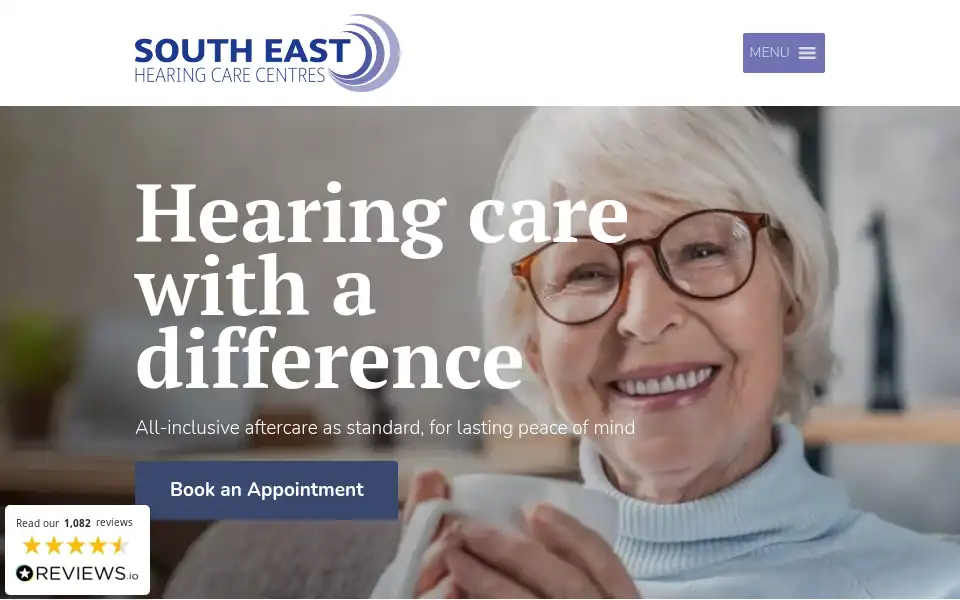 Screenshot of bexhillhearingcentre.com