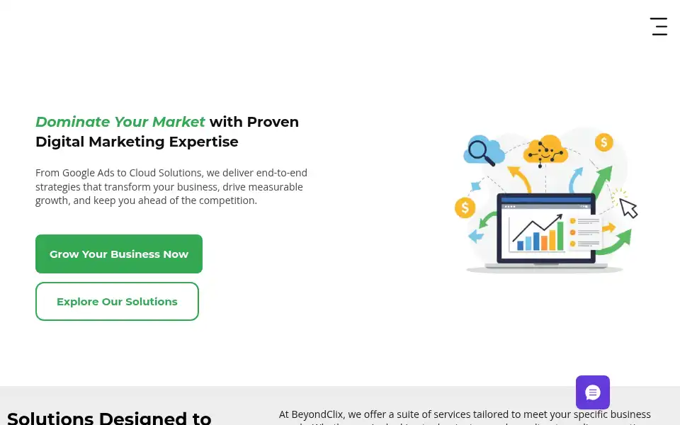 Screenshot of beyondclix.com