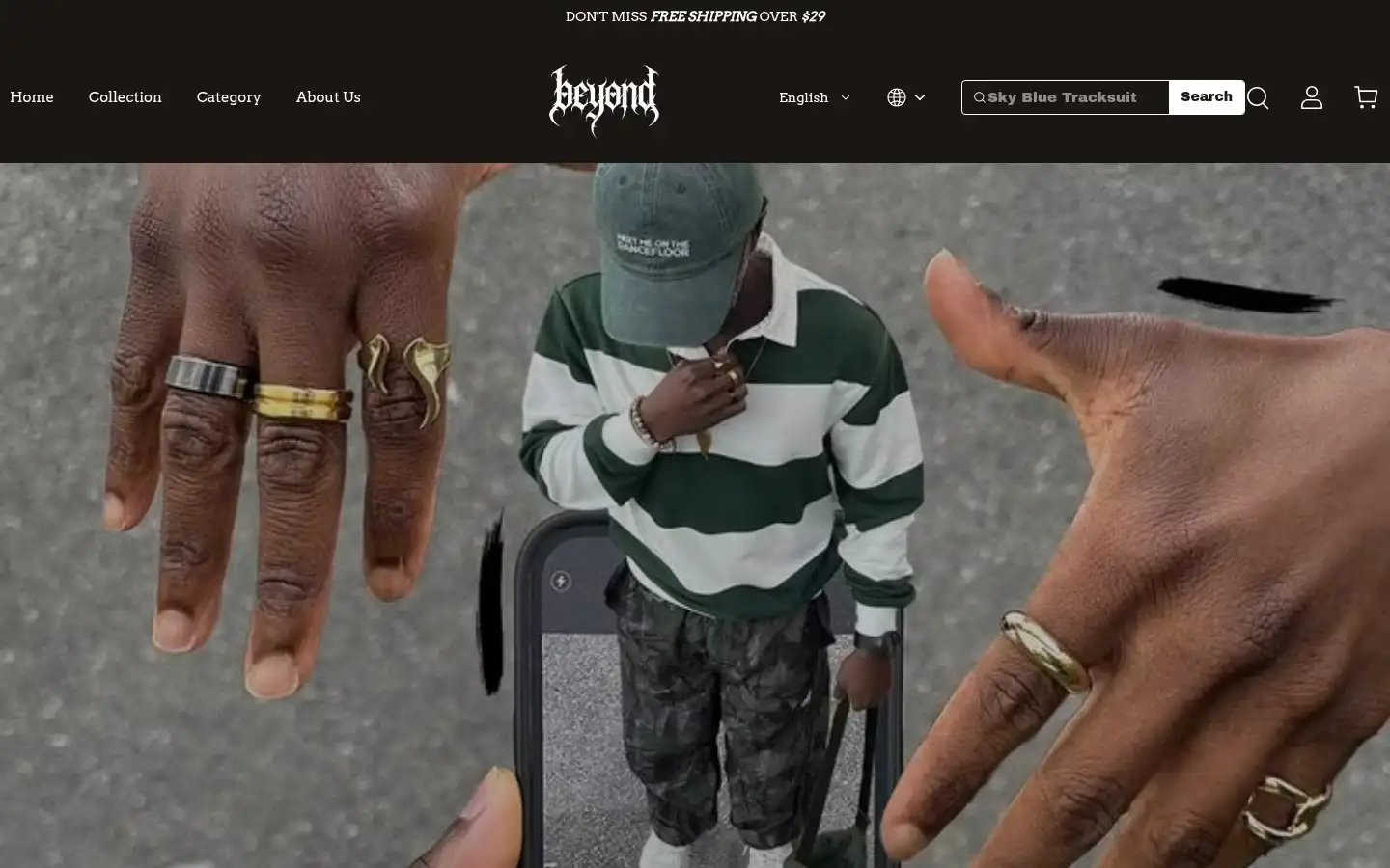 Screenshot of beyondclosetstore.com