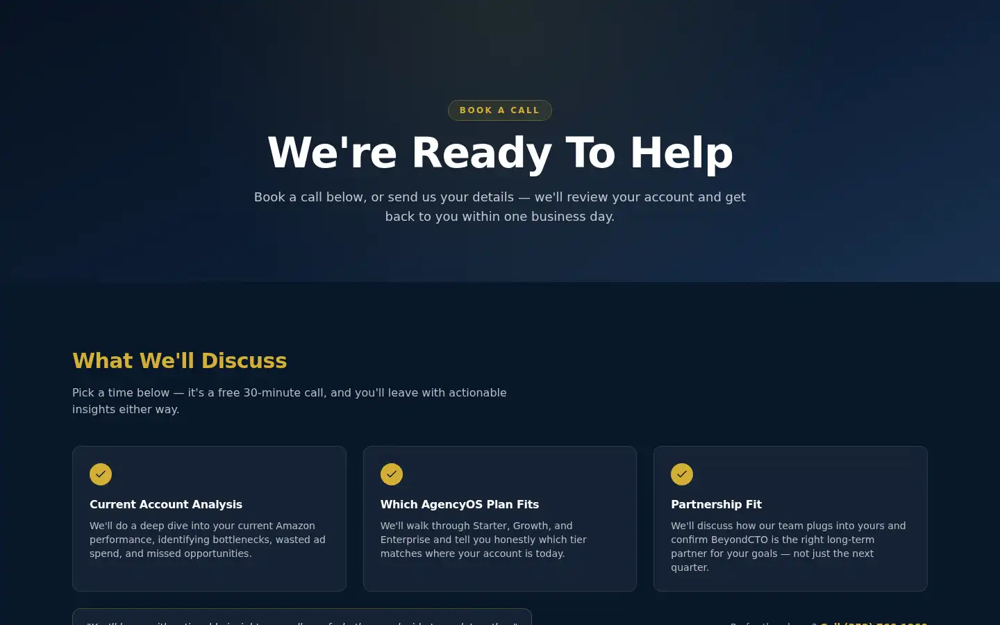 Screenshot of beyondcto.com