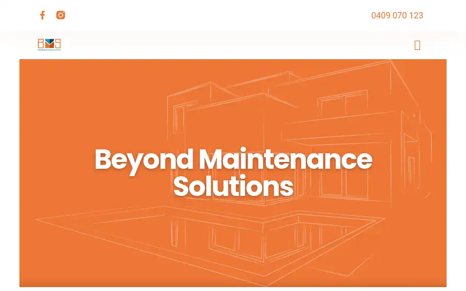 Screenshot of beyondmaintenancesolutions.com.au