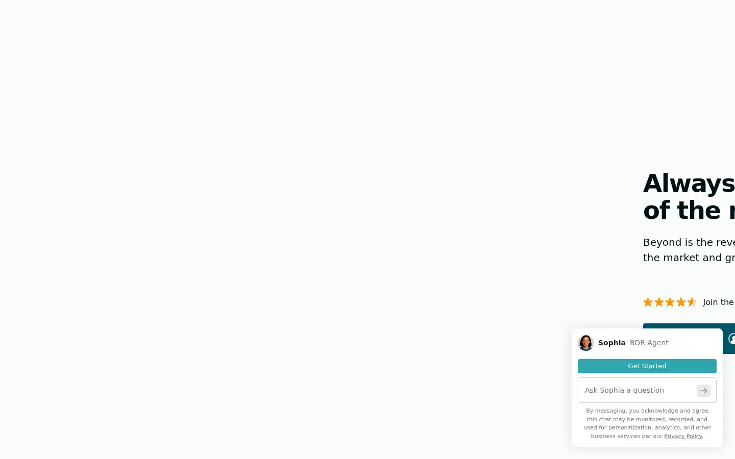 Screenshot of beyondpricing.com