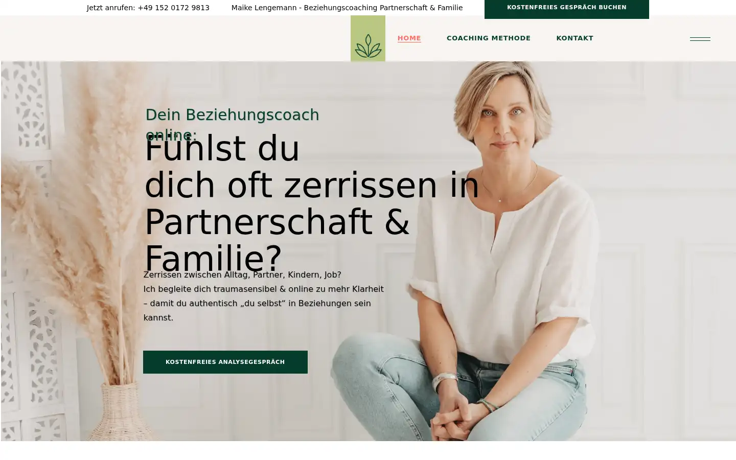 Screenshot of beziehung-coach.de