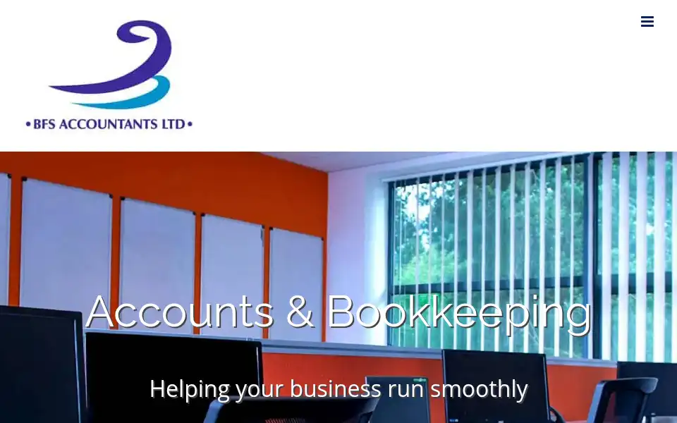 Screenshot of bfsaccountants.co.uk