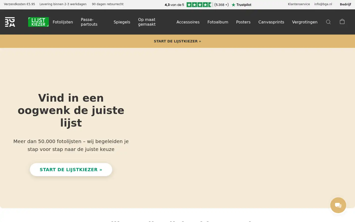 Screenshot of bga.nl