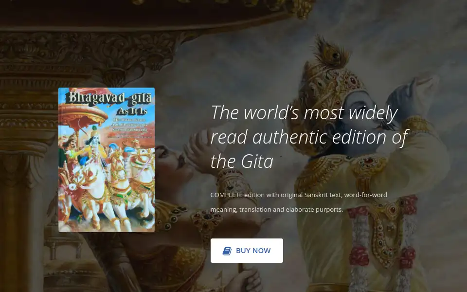 Screenshot of bhagavad-gita-as-it-is.org