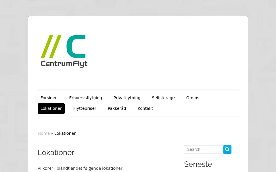 Screenshot of bhf.dk