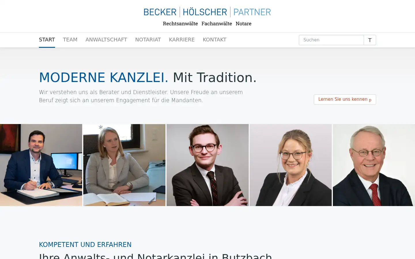 Screenshot of bhp-butzbach.de
