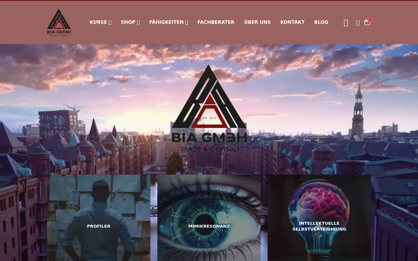 Screenshot of bia-germany.de
