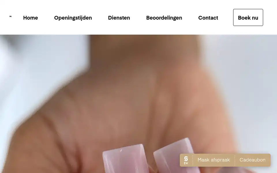 Screenshot of biabbarstudio.salonized.com