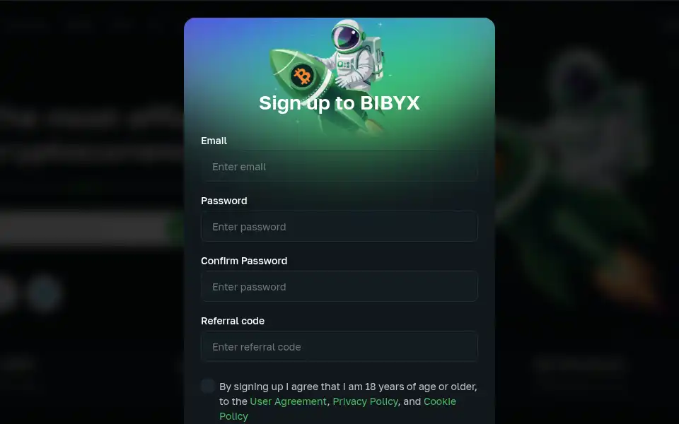 Screenshot of bibyx.com