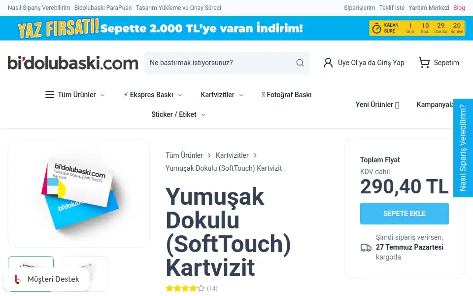 Screenshot of bidolubaski.com
