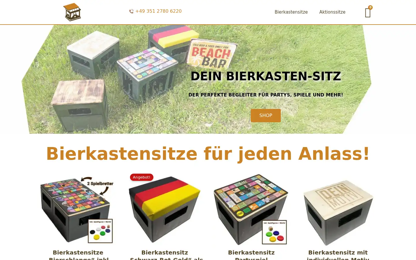 Screenshot of bierkasten-sitz.de