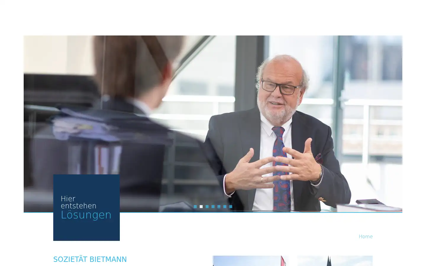 Screenshot of bietmann.eu