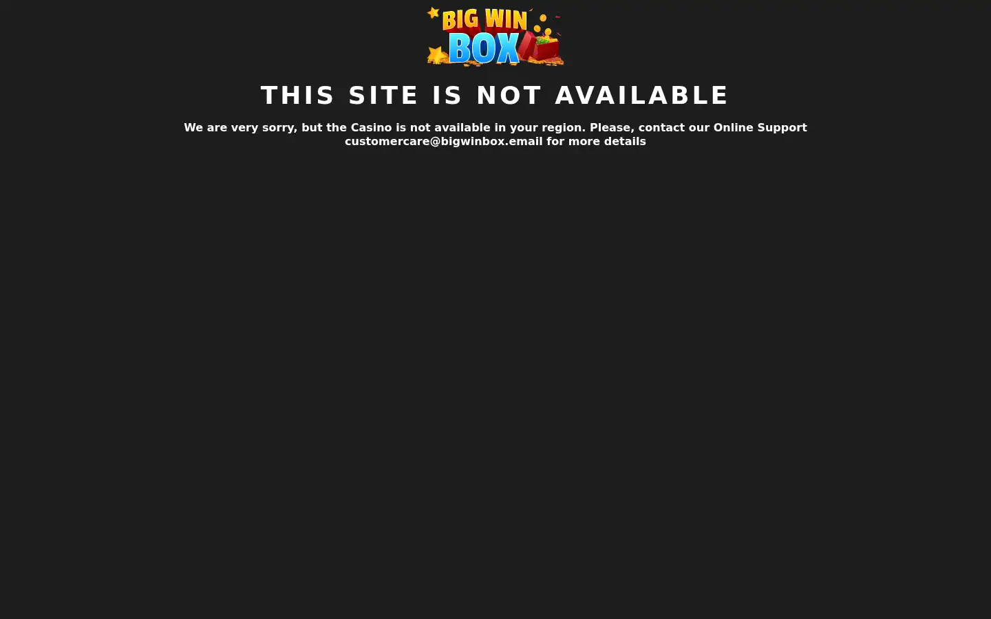 Screenshot of big-win-box.co.uk