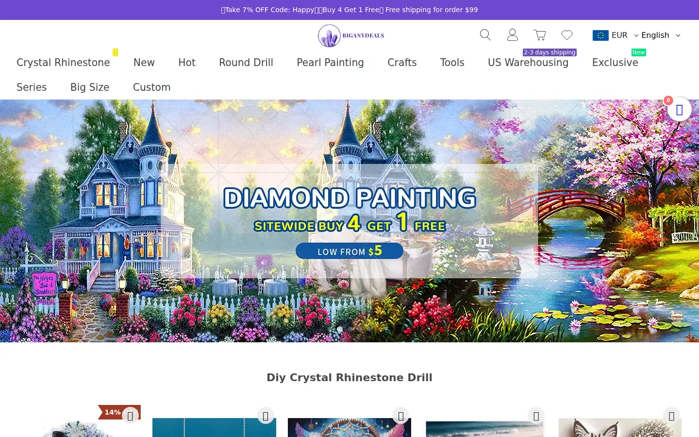Screenshot of biganydeals.com