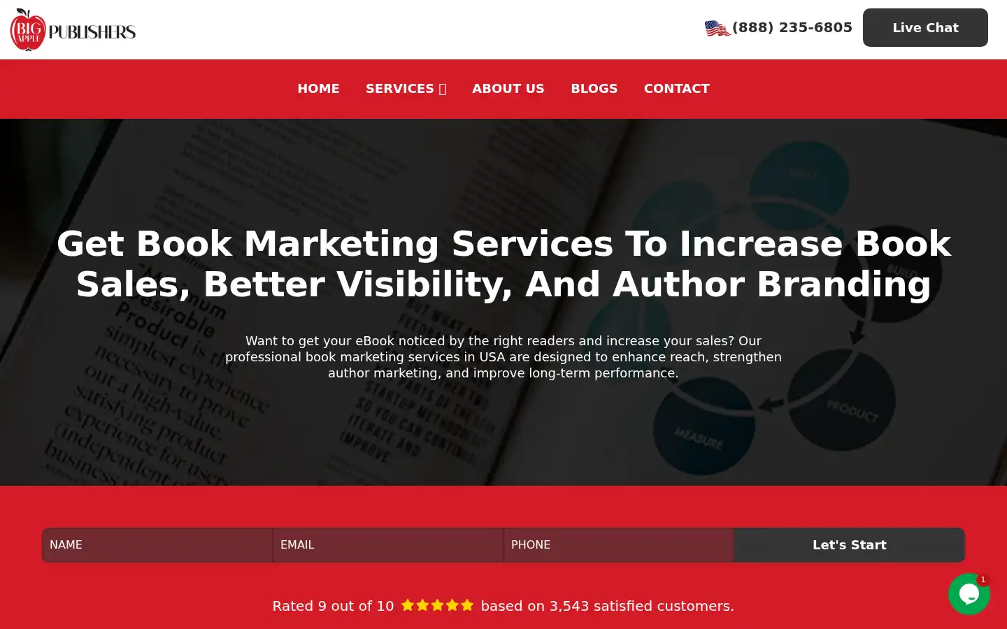 Screenshot of bigapplepublishers.com