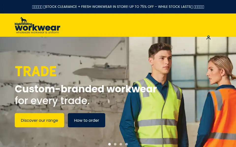 Screenshot of bigbranding.com.au